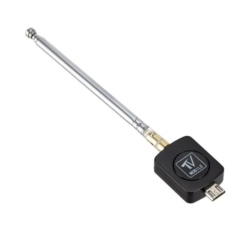 Высококачественный HDTV Mini DVB T спутниковый ТВ приемник тюнер мини черная антенна