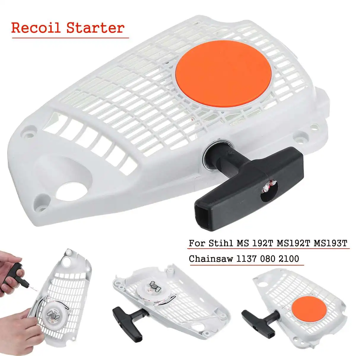 

Recoil Starter for Stihl MS 192T MS192T MS193T Chainsaw 1137 080 2100