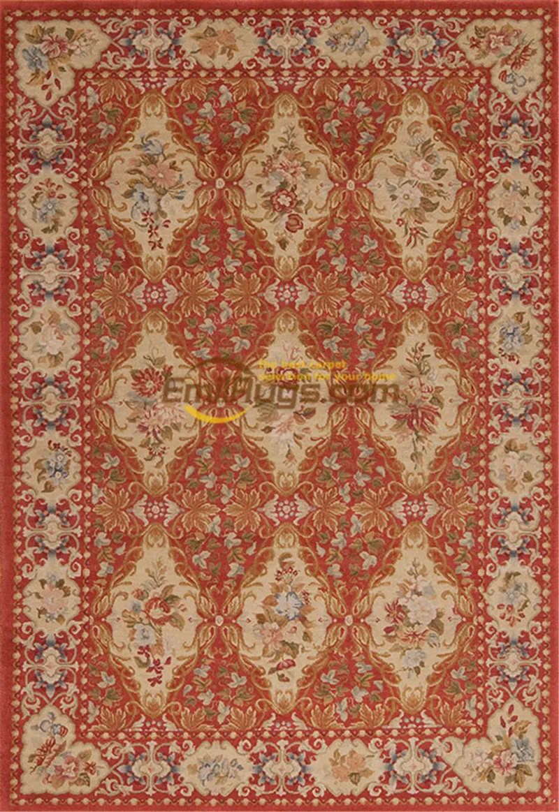 Vintage Belgian Savonnerie Rug Plush Wool French Savonnerie Hand Made Rug Carpet Handmade Runner Carpet Room Floor Decoration