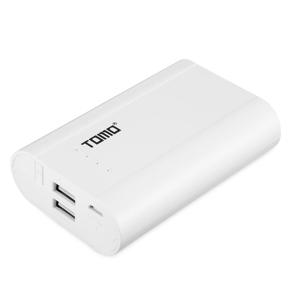 TOMO P3 умное зарядное устройство 5 V 2A/1A Мощность банковская карта чехол 18650 литий