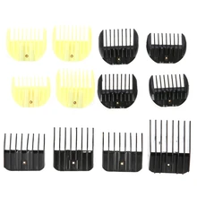 3 цвета 4 шт./компл. предел гребень волос вырезать Триммер для стрижки прикрепление руководство моделирование бороды Инструменты Набор