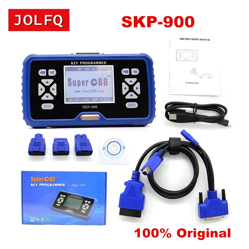 

New Arrival Original Super OBD SKP-900 Professional Key Programmer SKP 900 V5.0 Support Almost All Cars SKP900 In Stock DHL Free