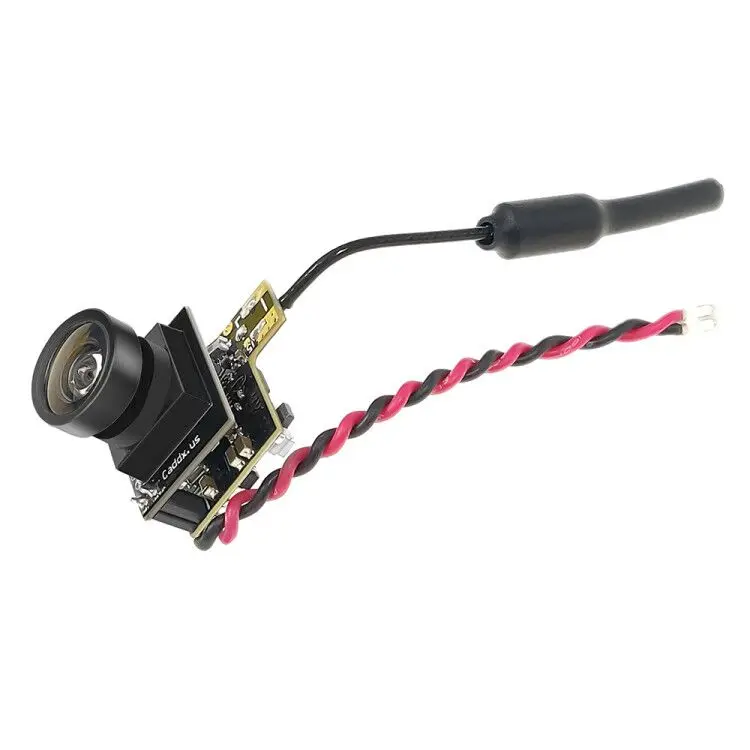 Бесплатная доставка 800TVL 4:3 FPV мини камера 5 8G 48CH 25mW CMOS 170 градусов AIO светодиодный