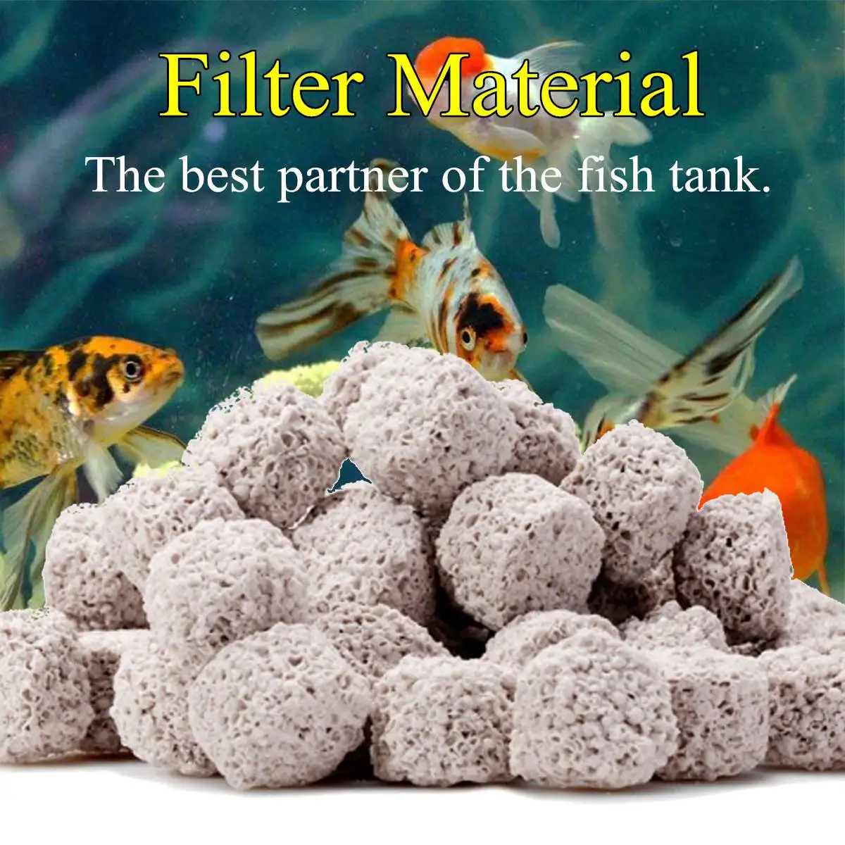 1L 25x25mm Aquarium Fish Tank Filter Bio Ball Media Bacterial House