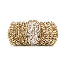 Роскошная женская вечерняя сумка Свадебная Бриллиантовая сумка модные аксессуары Элегантные длинные клатчи сумка кристальная сумка кошелек