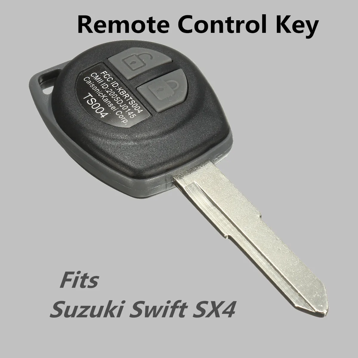 

315 MHZ ID46 2 Button Car Remote Key FOB Case Cover Blade With Chip For Suzuki Swift SX4