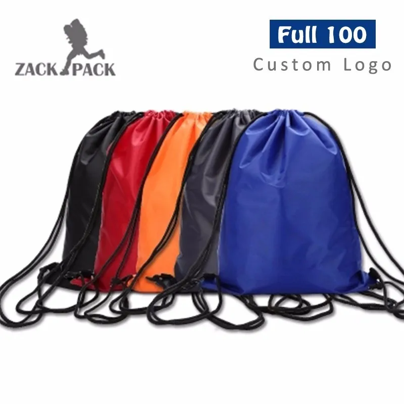 

Free Shipping Drawstring Waterproof Backpack Male Bag Female Sports Pocket School Students Custom Printing Logo DB10