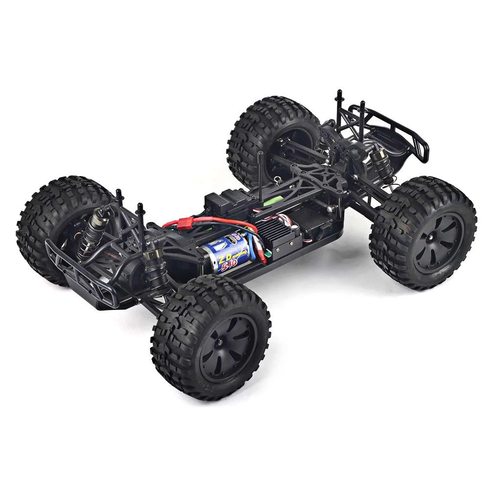 ZD Racing 10427-S 1:10 Big Foot RC автомобили RTR 2,4 GHz 4WD брызгозащищенные 45A ESC 3,5 kg сервопривод с высоким крутящим моментом бесщеточный двигатель RC автомобили