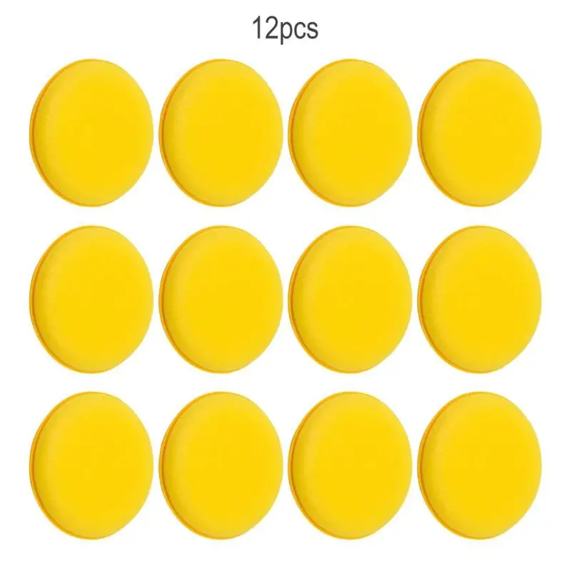 Vodool 12pcs/lot Auto Car Wash Cleaning Sponge Automobile Paint Wax Car