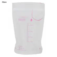 30 шт 100 мл хранение грудного молока мешок одноразовые грудное молоко герметичный мешок для детского питания ребенка безопасной переноски для кормления