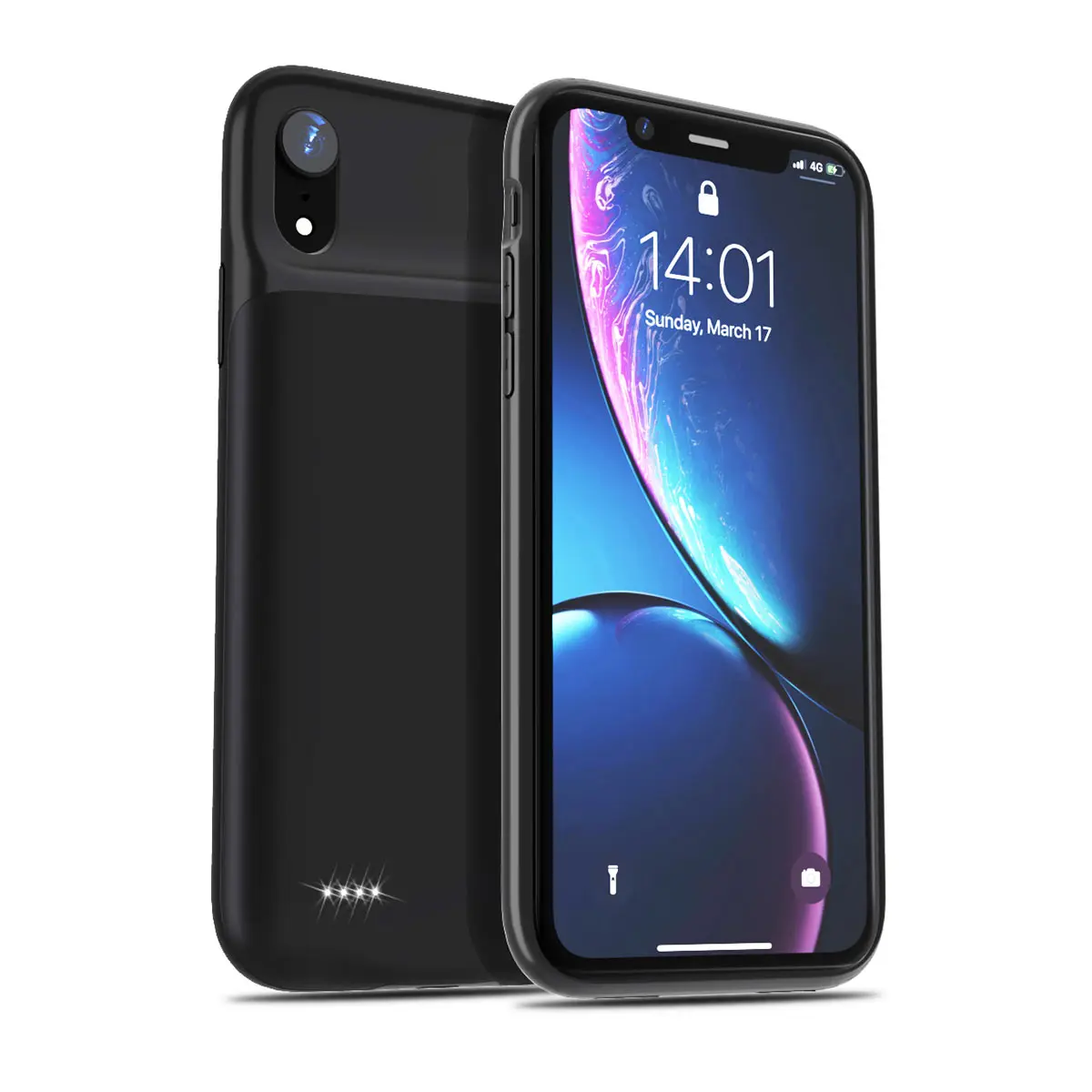 

5200mAh For iPhone Xs Max Battery Charger Case with Audio External Backup Charging Power Bank Cover for iPhone X XS 4000mAh