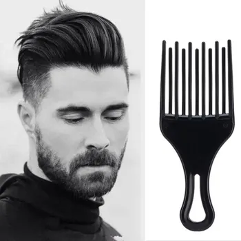 

Double-deck Wave Comb Black For Oil Head Haircut Hair Brush Combs For Hair Professional Hairbrush Women Men Hair Styling Tool