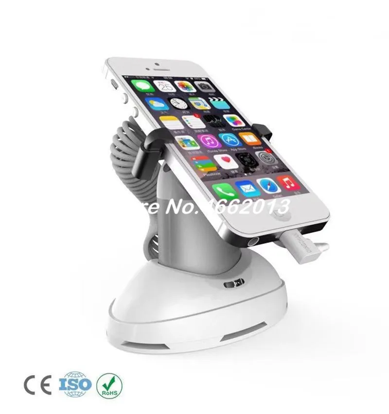 

10 X Mobile cell phone security display stand cellphone security display holder anti-theft claw for retail exhibition with clamp