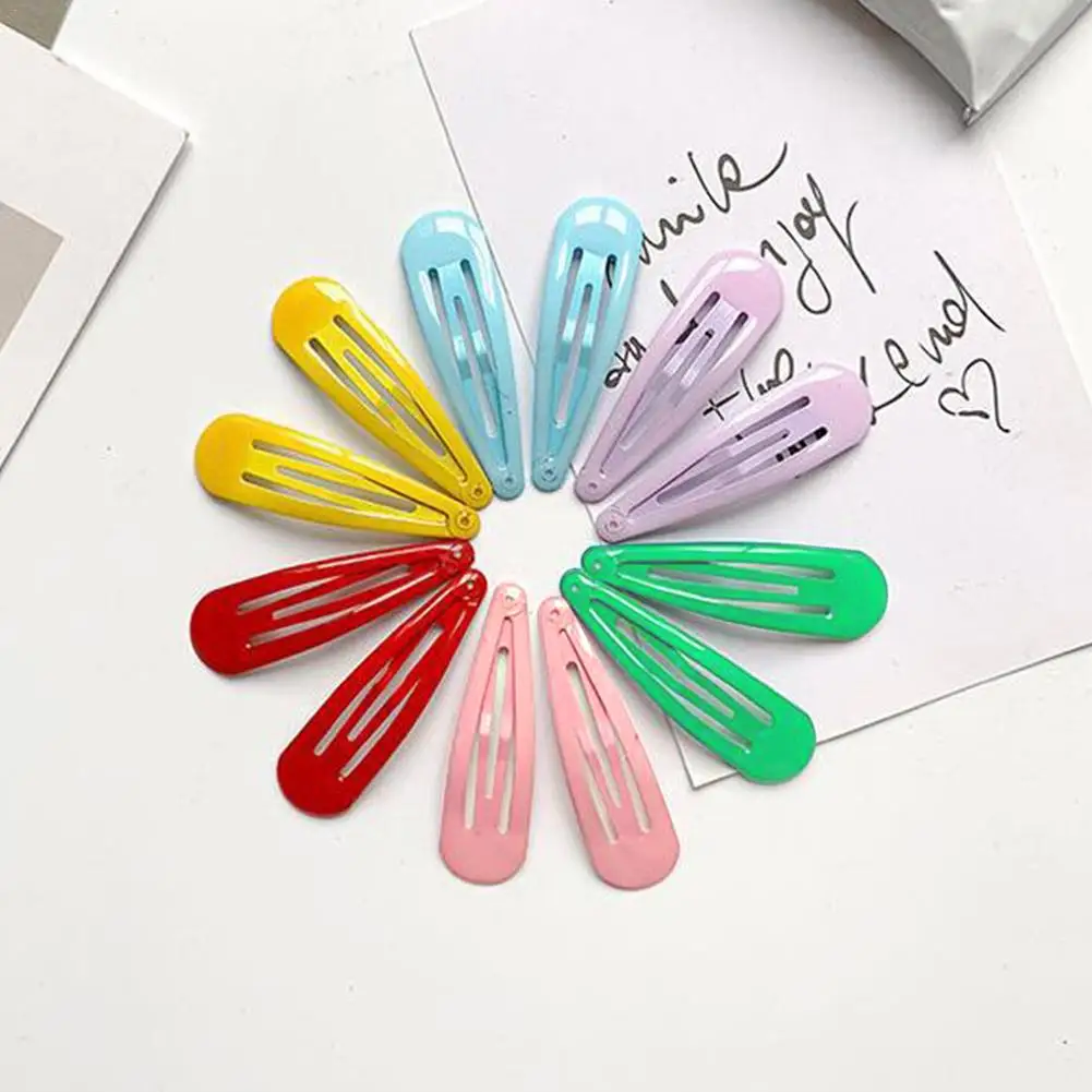 

Korean Style Hairpin Candy Color Cute Sweet Headwear Baby Hair Bang Side Clip For Kids Women Multi Function Accessories Gift