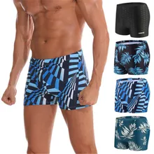 Мужские трусы-боксеры, плавки для плавания, плавки, одежда для плавания, пляжные трусы, нижнее белье, сексуальные пляжные плавки, шорты с принтом ming