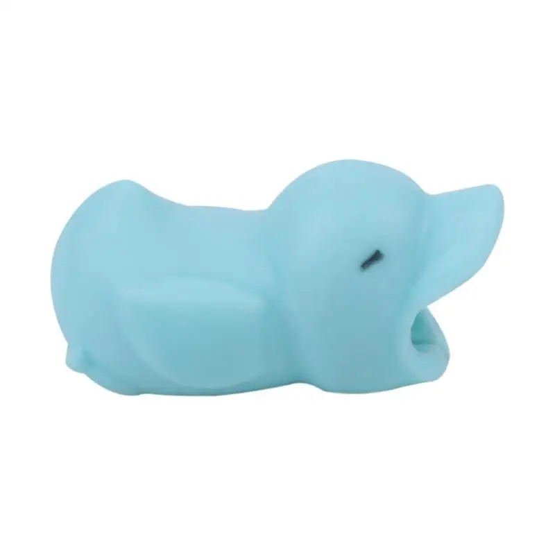 1 pc Schöne Cartoon Tier Muster Daten Linie Protector USB Ladegerät Kabel Wickler Schutzhülle Abdec