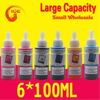 

For EPSON RX600 RX620 RX640 RX 600 620 640 Ink Cartridge Refill Ink Kit T0481