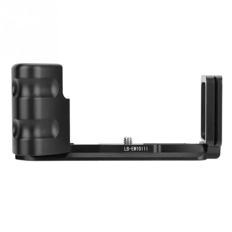 

Aluminium Alloy Durable Quick Release QR L-Shaped Camera Bracket Vertical Grip for Olympus EM10 III Cameras