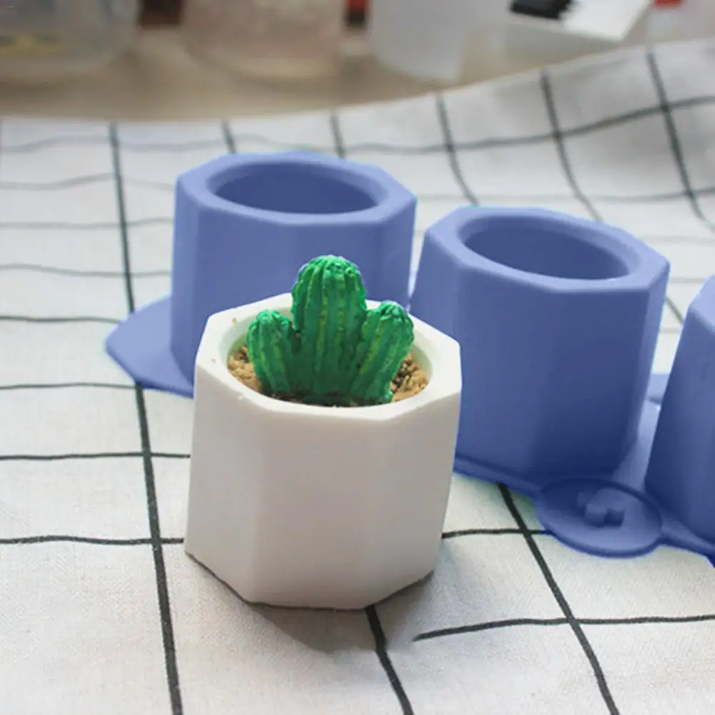 

3 In 1 DIY Flowerpot Silicone Mold Cement Pot Making Mold Manual Clay Craft Cement Mold Silicone Concrete Bottle Home Decoration