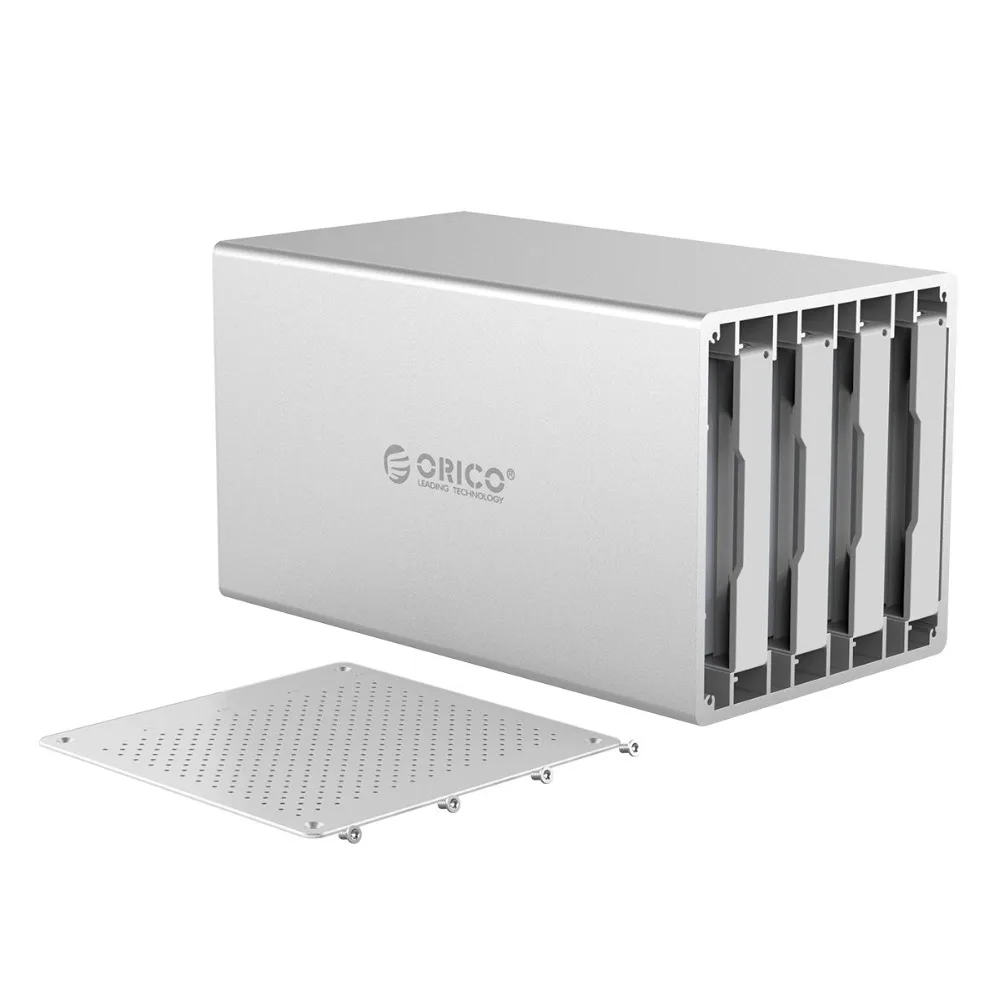

Orico WS400RU3 3.5 Inch 4 Bay USB 3.0 UASP Support RAID Hard Drive Enclosure Storage System