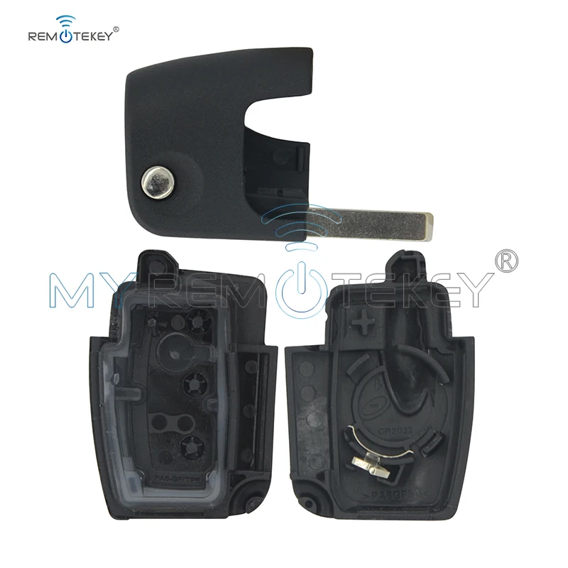 Складной ключ Remtekey 3 кнопки HU101 для Ford Focus 2003 2004 2006 2007 2008 2010 2012|Ключ от авто| |