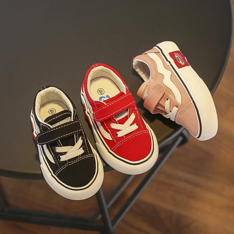 Children Canvas Shoe Baby Shoe 1-3 Old Soft Bottom Catamite Cloth Girl Study Walking Skate boy Casual Shoes toddler sneakers baby shoes children sports shoes