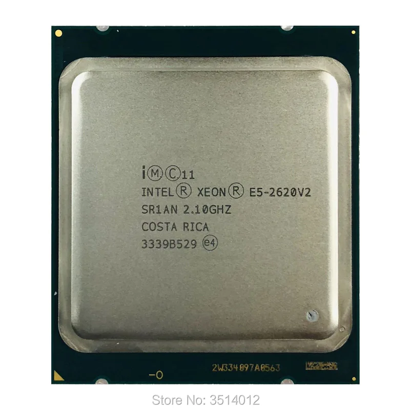 Intel Xeon E5-2620V2 E5 2620v2 E5 2620 v2 2.1 GHz Six-Core Twelve-Thread CPU Processor 15M 80W LGA 2011