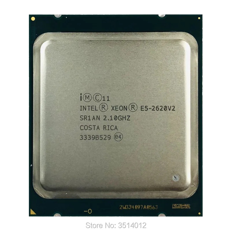 

Intel Xeon E5-2620V2 E5 2620v2 E5 2620 v2 2.1 GHz Six-Core Twelve-Thread CPU Processor 15M 80W LGA 2011