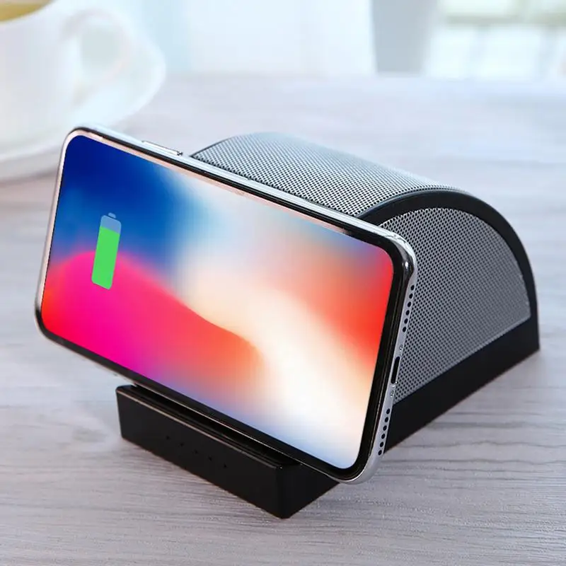 

Wireless Charging Wireless Bluetooth Speaker Mobile Power Wireless Charging Mobile Power Wireless Charger Mobile Phone Holder