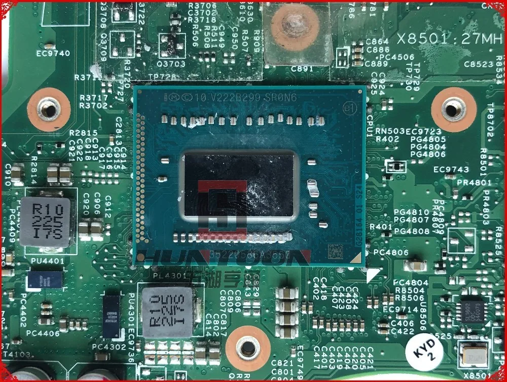 Натуральная CN 028F69 материнская плата для Dell Inspiron 5423 основная 28F69 SR0N9 I7 3517U DDR3L HD7670M 2