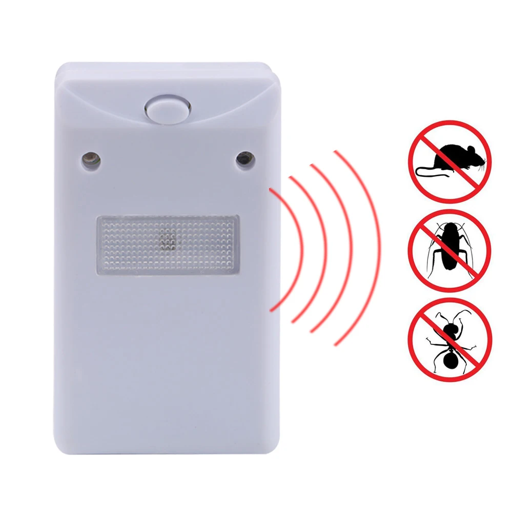 Electronic Ultrasonic Pest Reject Mouse Rodent Repeller Insect Killer Cockroach Repellent Pest Control Anti Mosquito EU US Plug Electronic Ultrasonic Pest Reject Mouse Rodent Repeller Insect Killer Cockroach Repellent Pest Control Anti Mosquito EU US Plug
