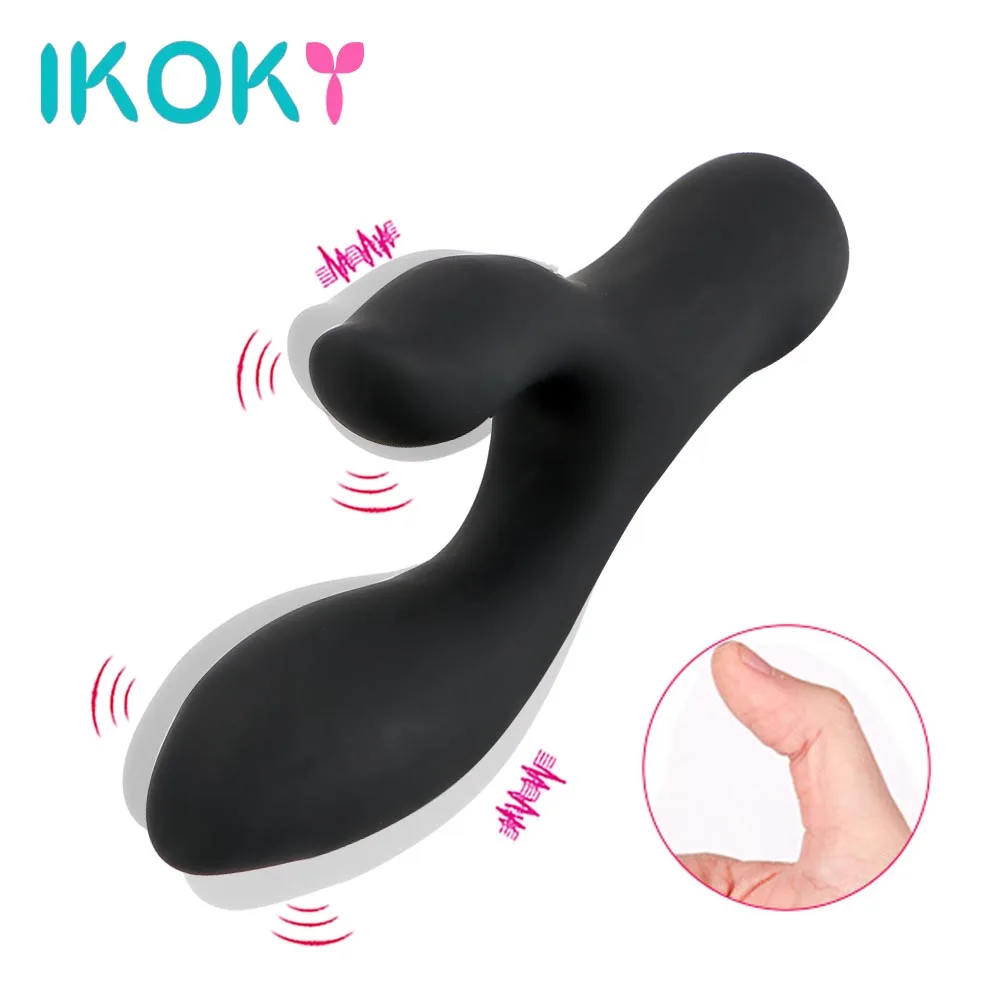 Вибратор IKOKY Magic Finger Анальная пробка 16 скоростей товары для взрослых Стимуляция
