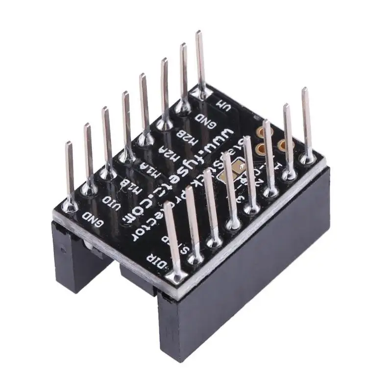 

1pc Silent Step Stick Protector Stepper Motor Drives Plug-type Silent Stepper For 3D Printer Parts Driver TMC2100 24V