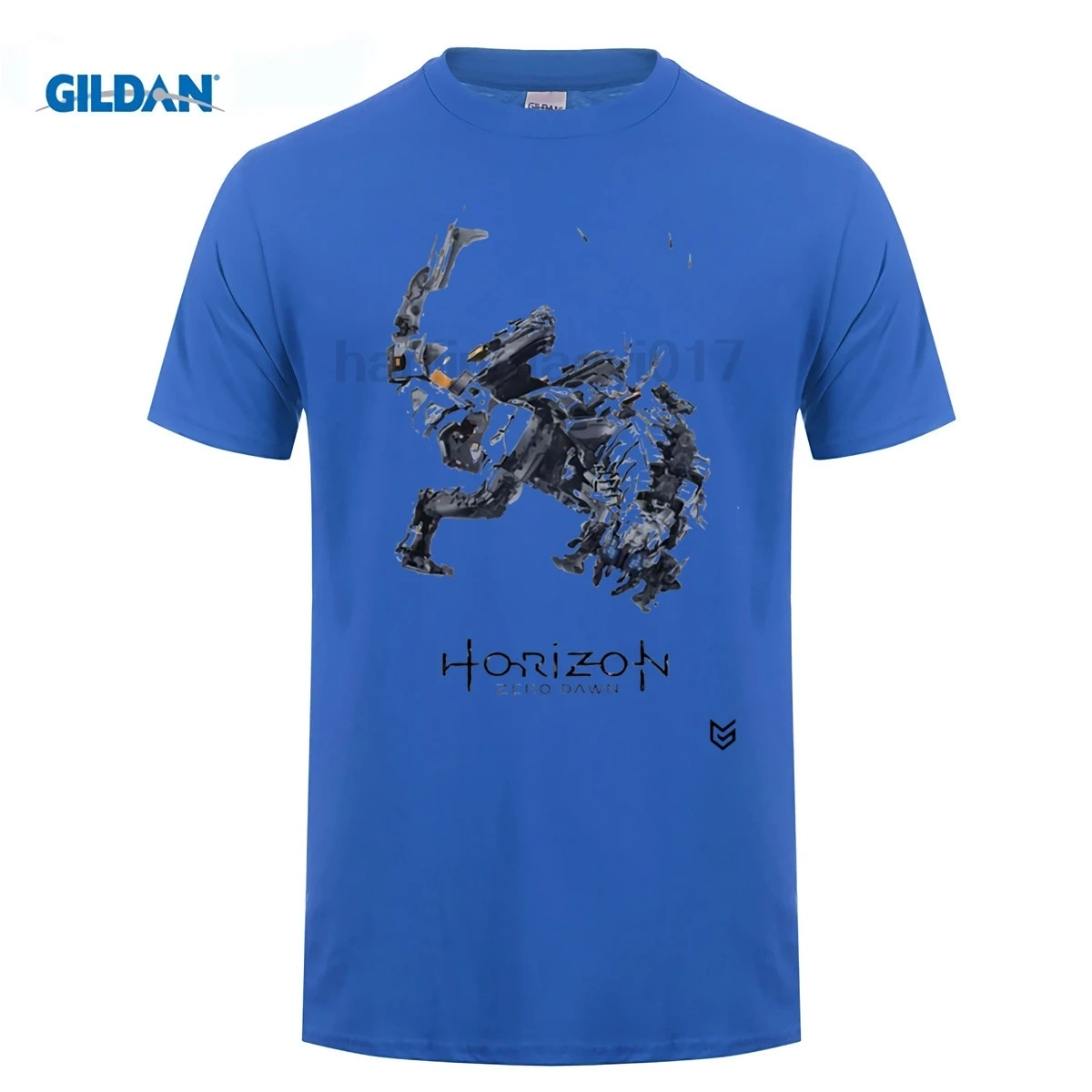 GILDAN модные футболки для мужчин игра Horizon Zero Dawn с принтом коротким рукавом и