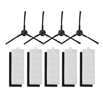 

1set For ILIFE A4 Cleaning Robot ILIFE A4s A6 A4 Robot Vacuum Cleaner hepa filter & Side Brush