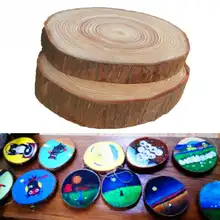 Пасхальные принадлежности 30 шт 3-4 см деревянное бревно древесные срезы для DIY ремесла свадебный центральные #426