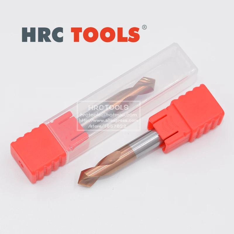 

CNC Tungsten Steel Chamfer Endmill HRC55 2 Flute Engraving Bit Q12-16Dx90ax100L