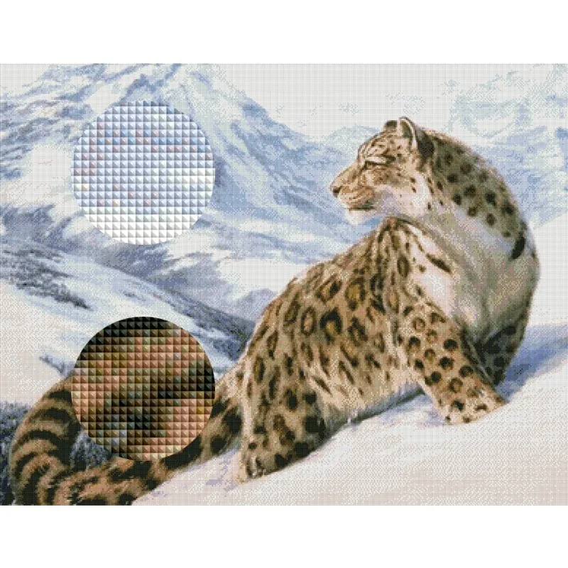 5D алмазная живопись Алмазная мозаика экологичные поделки вышивка снежный