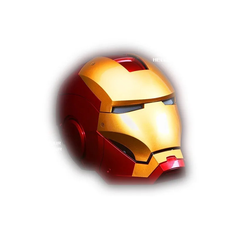Marvel Legends Mk7 1/1 шлем Железного человека носимые Фигурки Мстителей подвижная модель фильм периферия Figma Electric