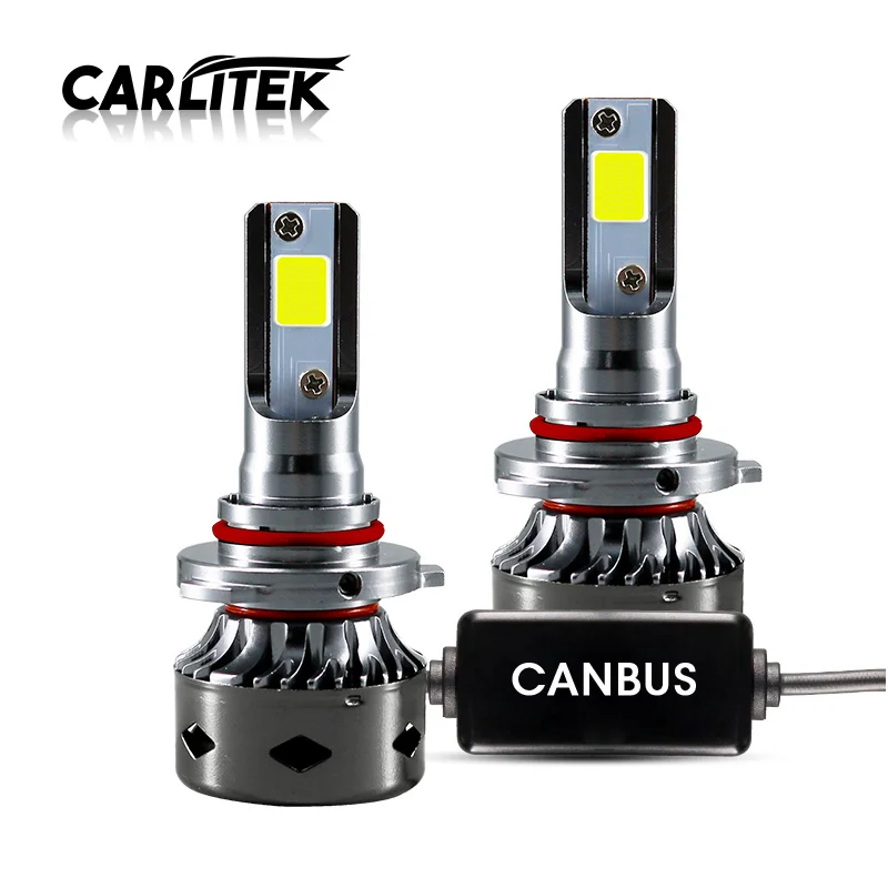 

CARLitek 2Pcs hb4 Led Canbus hb3 Car Headlights no Error 80W 12000LM 6000K Error Free 9005 9006 Led Car lights Auto Headlamp