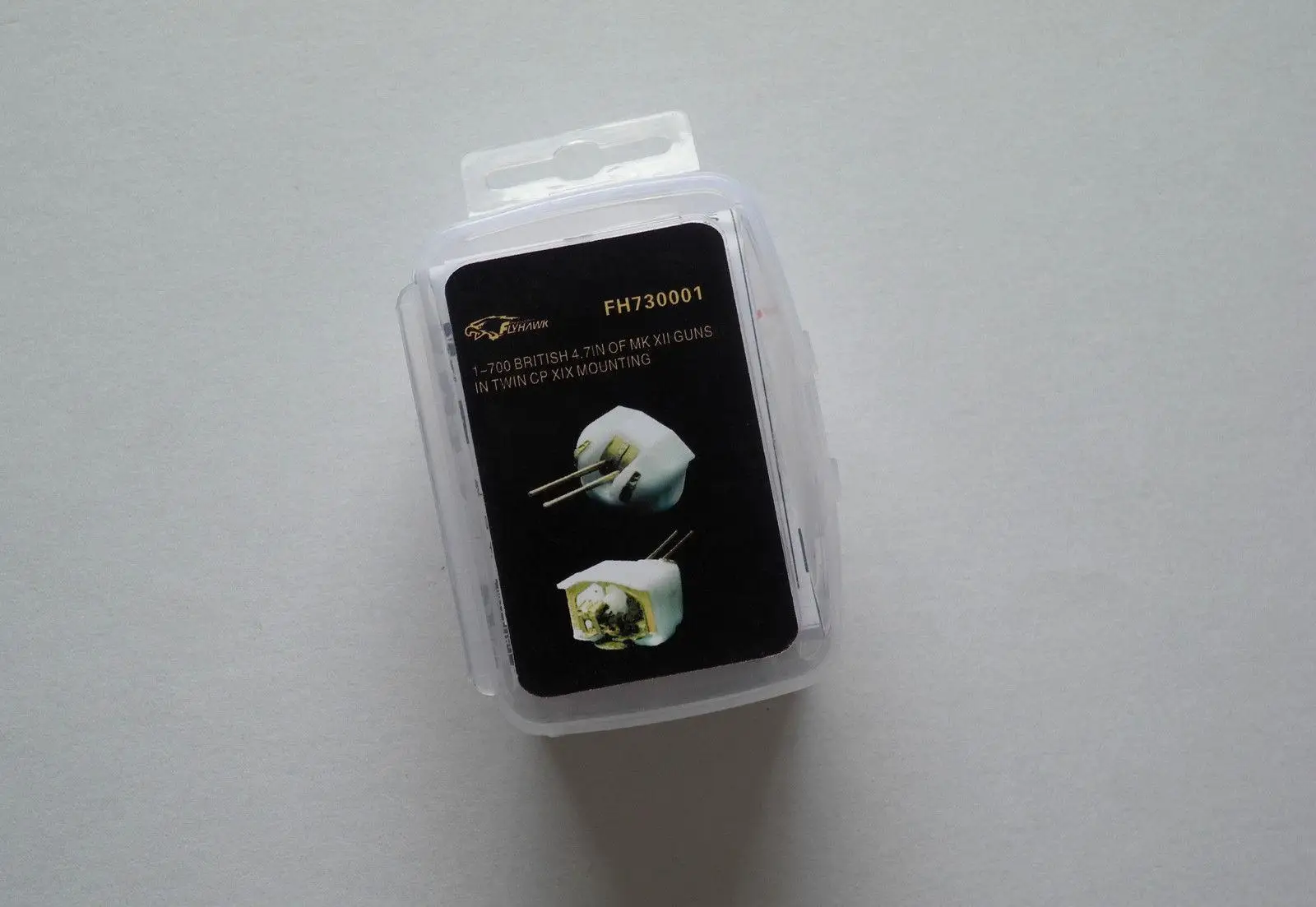 Flyhawk 730001 1/700 Британский 4 7 дюйма MK XII пистолеты в двойной CP ХIХ монтажный Горячий |