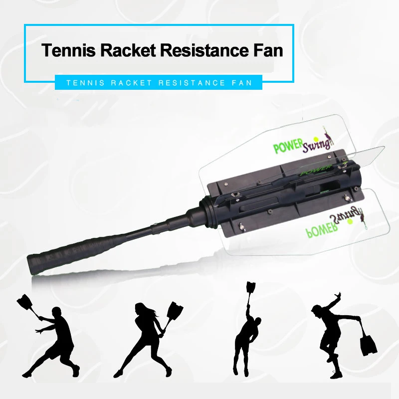 

PRO Tennis Trainer Tenis Practice Fan Tool Machine Tennis Racket Swing Resistance Practice Fan Self-study Tennis Trainng Aids