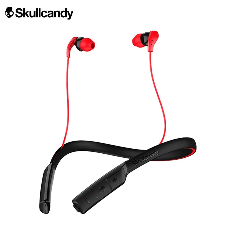 

Skullcandy Method Wireless Bluetooth Sports Earbuds Headphones Sweatproof Waterproof Sports Neckband Microphone MIC Headphones
