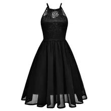 Шифоновое винтажное сексуальное кружевное платье на бретельках, женские элегантные платья с открытыми плечами, вечерние платья, женское платье для вечеринки