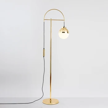 

Modern Metal Gold LED Floor Lamps Living Room Office Decoration Floor Lights Lighting Kitchen Fixtures Standing Lamps Luminaria