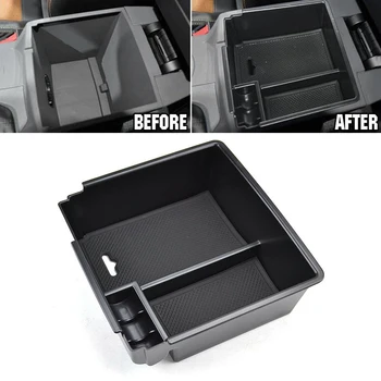 

Fits For Ford Ranger 12-18 Organizer Tray Car Center Console Armrest Storage Box