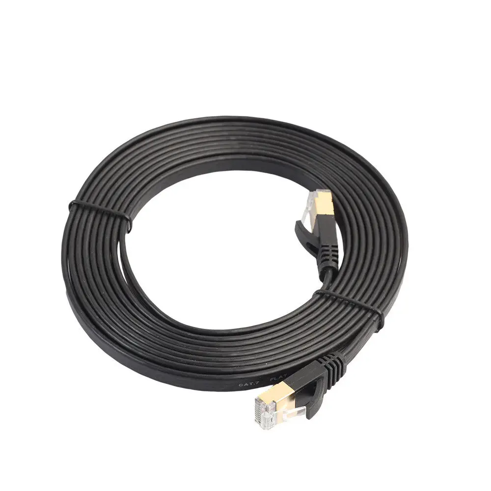 Tycipy прямой сетевой кабель Cat7 двойной экранированный высокоскоростной