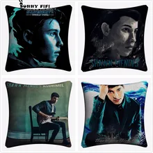 Shawn Mendes Illuminate 45x45cm Cotton Linen Pillow Cover For Sofa Bed Cushion Cover Home Decor Almofada Decorativa