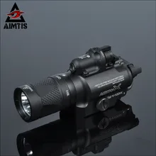 AIMTIS X400V ИК ночного видения оружейный светильник комбинированный лазерный тактический пистолет светодиодный красный лазерный фонарик ультра высокий выход оружие