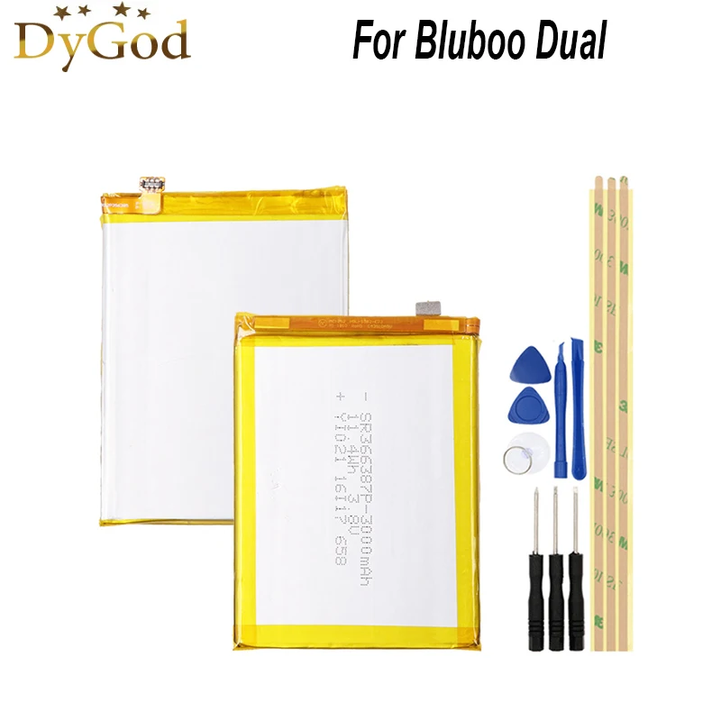 DyGod 3000 мАч 3 8 в батарея для Bluboo Dual высокое качество Мобильный телефон с
